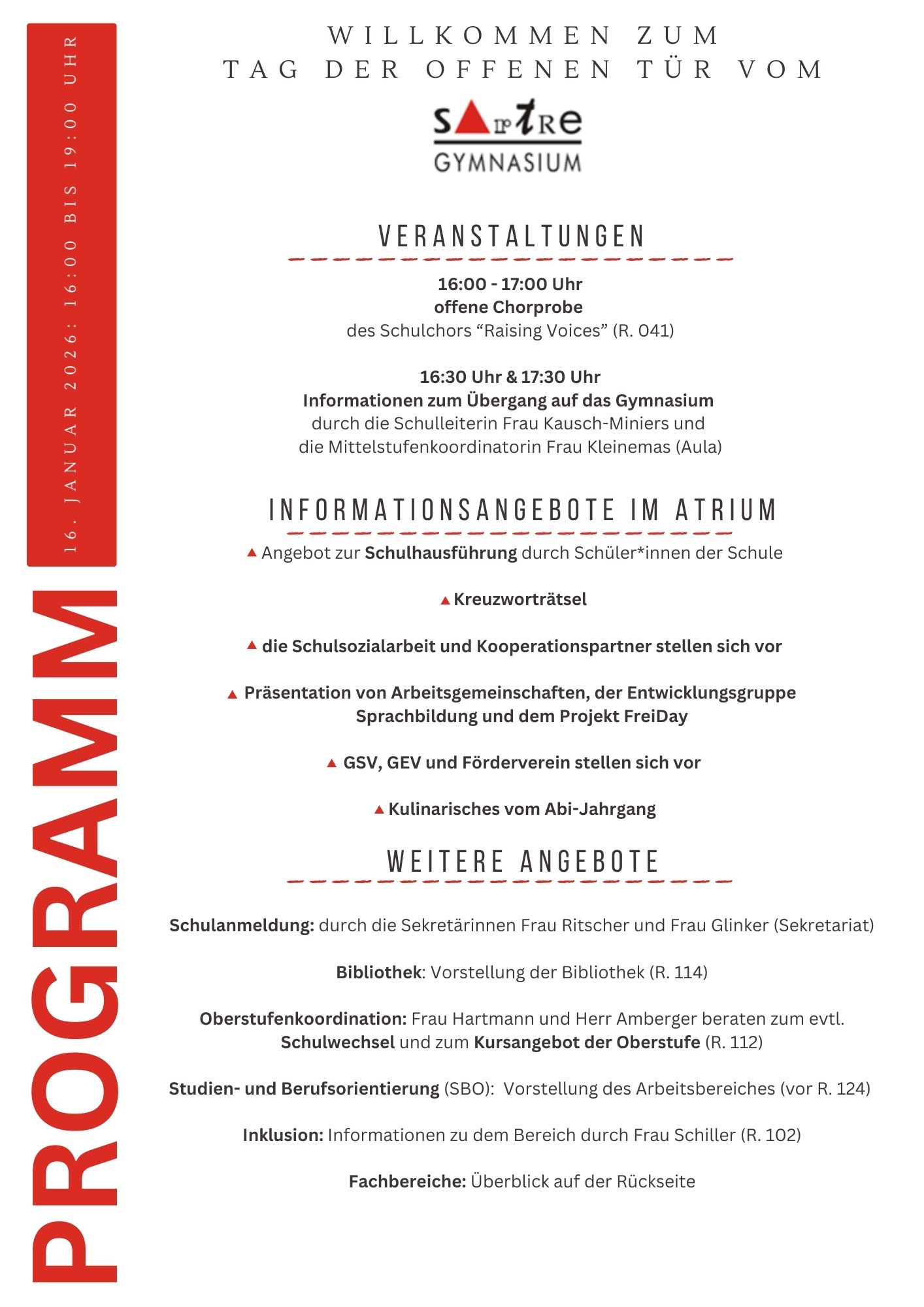 Programmpunkte Teil 1