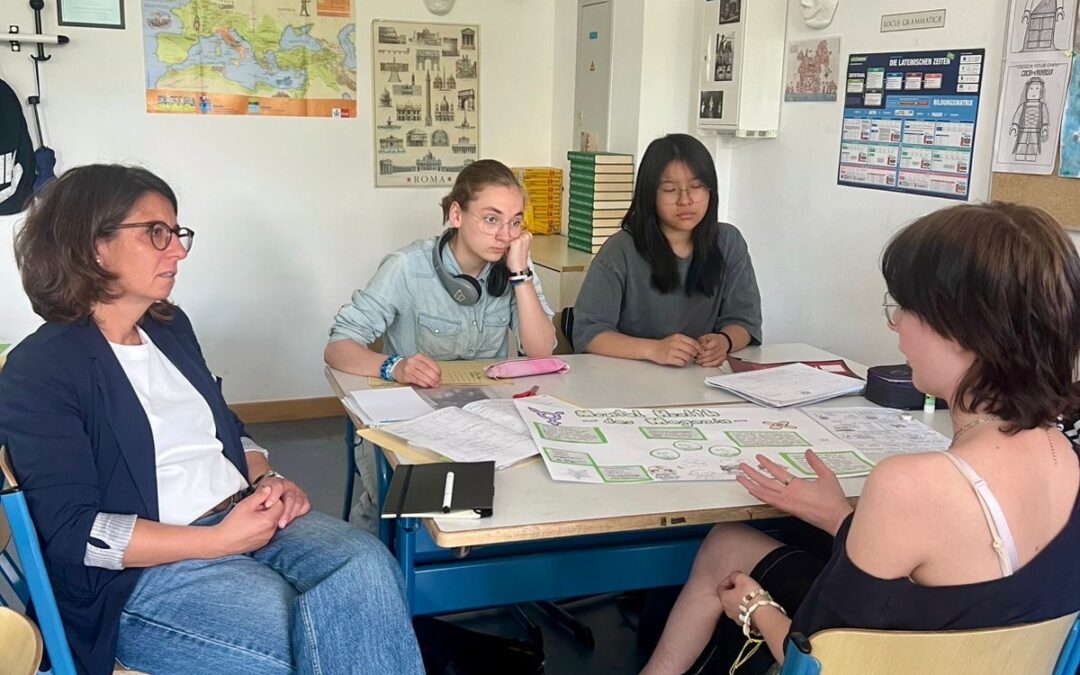 Hoher Besuch an unserer Schule